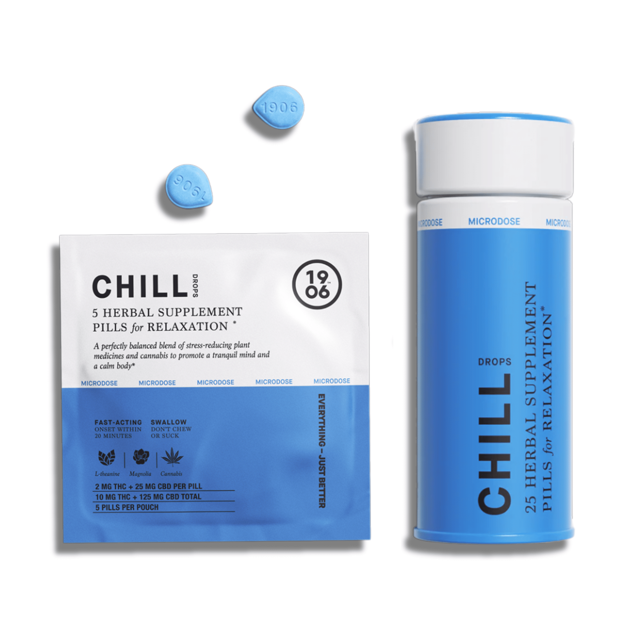 Buy Chill Drops THC+CBD Tablets by 1906 – MARYJAE Buy Chill Drops THC+CBD Tablets by 1906 – MARYJAE