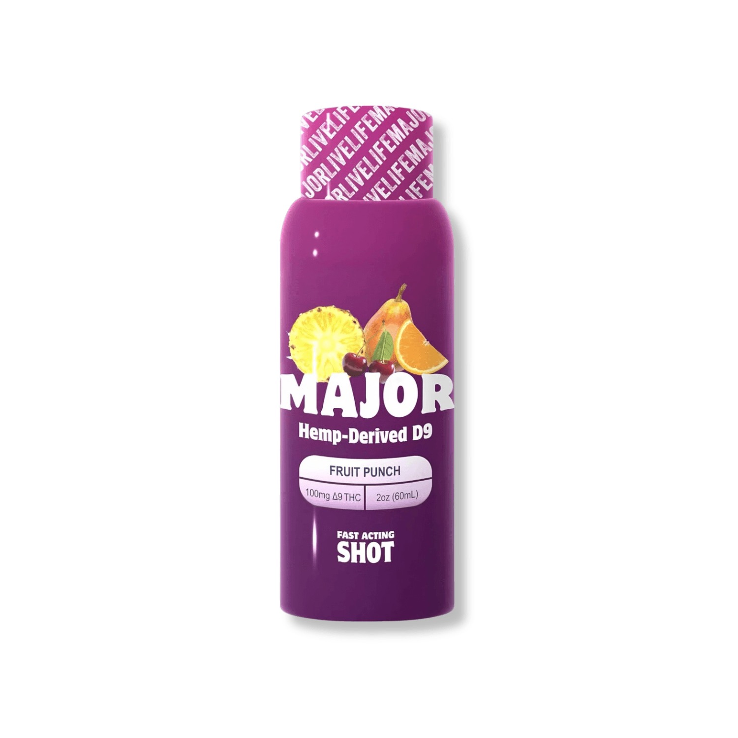 Buy MAJOR Fruit Punch 100mg Shot (THC) | MARYJAE Cannabis Dispensary