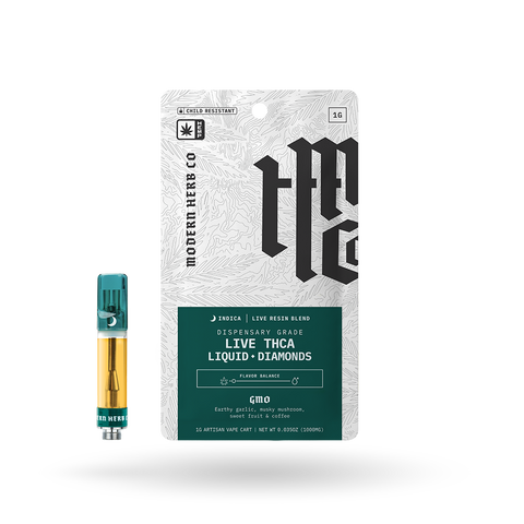 Live Resin Liquid Diamonds 1g Vape Cartridge (THCA)