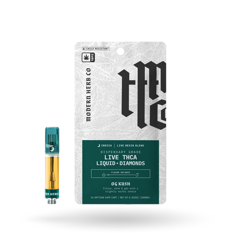 Live Resin Liquid Diamonds 1g Vape Cartridge (THCA)