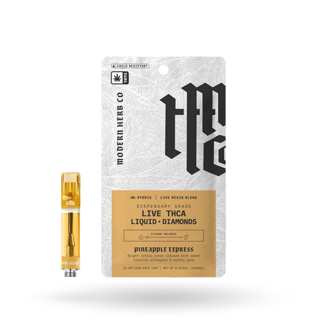 Live Resin Liquid Diamonds 1g Vape Cartridge (THCA)