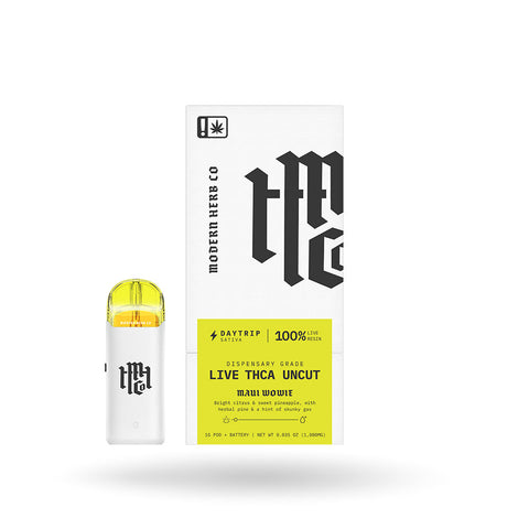 Live Resin Uncut 1g Pod Kit: Maui Wowie - Sativa (THCA)
