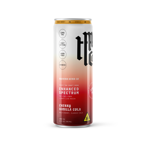 Enhanced Spectrum THC Craft Soda 12oz - 4pk (THC)