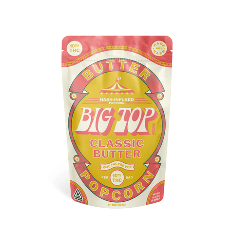 Big Top "Classic Butter" 10mg Popcorn (THC) image 0