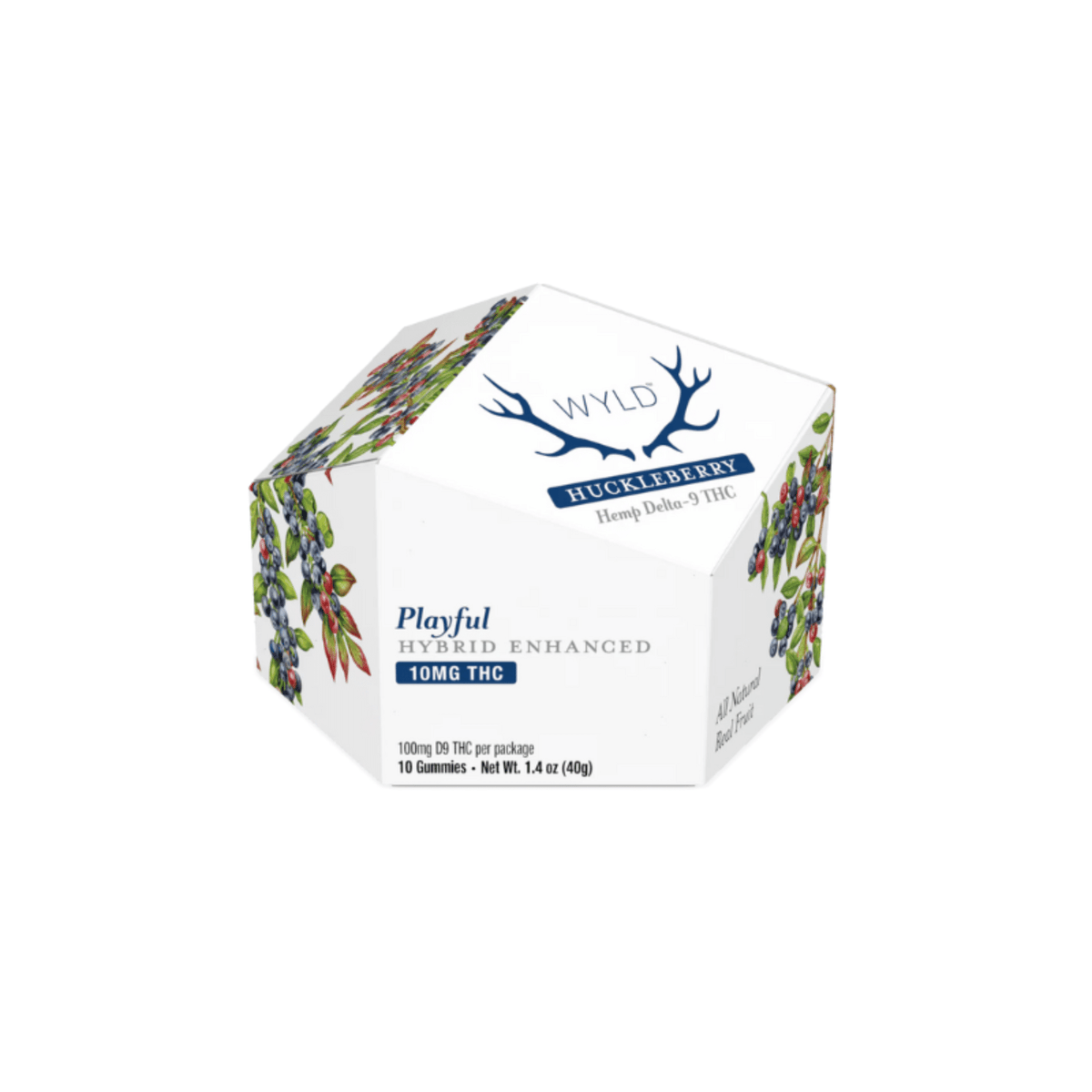 Shop Huckleberry Hybrid Playful THC Gummies by WYLD – MARYJAE