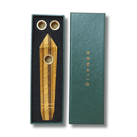 Crystal Pipe - Tiger's Eye Quartz image 0