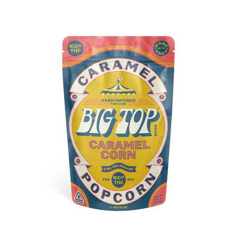 Big Top "Caramel Corn" 100mg Popcorn (THC) image 0