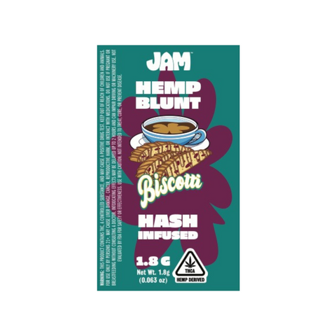 Hash Infused Blunt - 1.8g (THCA) - Biscotti (Indica) image