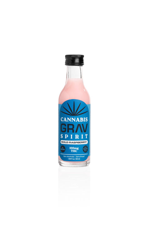 Cannabis Spirit 100mg Flavor Shots - 50ml Bottle (THC+CBD)