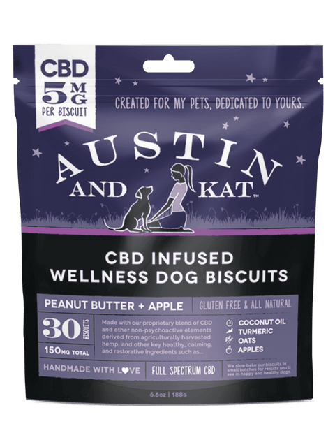 Wellness Pet Biscuits (CBD) - 5mg for Large Dogs image