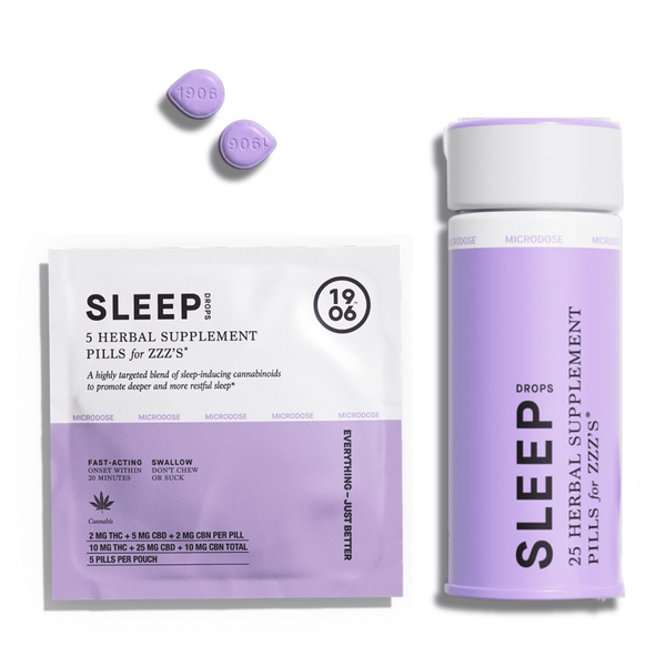 Order Sleep Drops THC+CBD+CBN Tablets by 1906 – MARYJAE