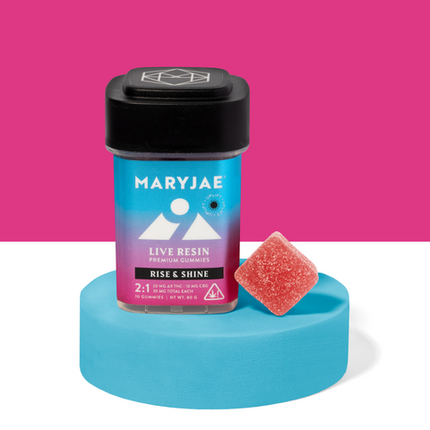 Rise &amp; Shine Live Resin 20mg Gummies (THC) image 0
