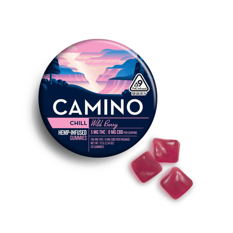Camino "Chill" Wild Berry Gummies (THC) image 0