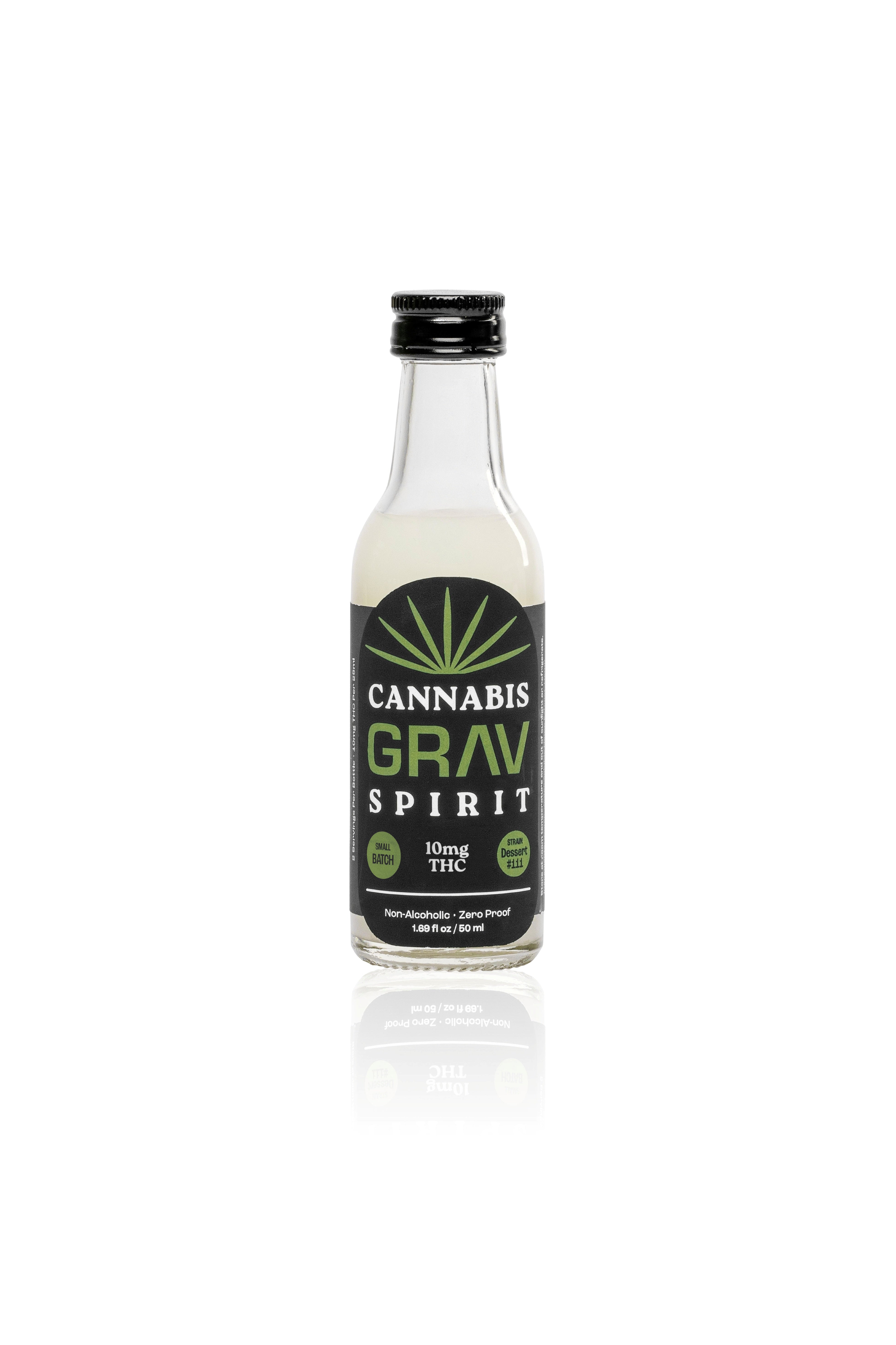 Buy GRAV Cannabis Spirit 10mg Natural - 6-Pack (THC+CBD) | MARYJAE