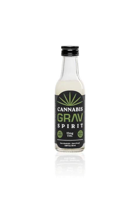 Cannabis Spirit 10mg Natural - 50ml Bottle 6-Pack (THC+CBD)