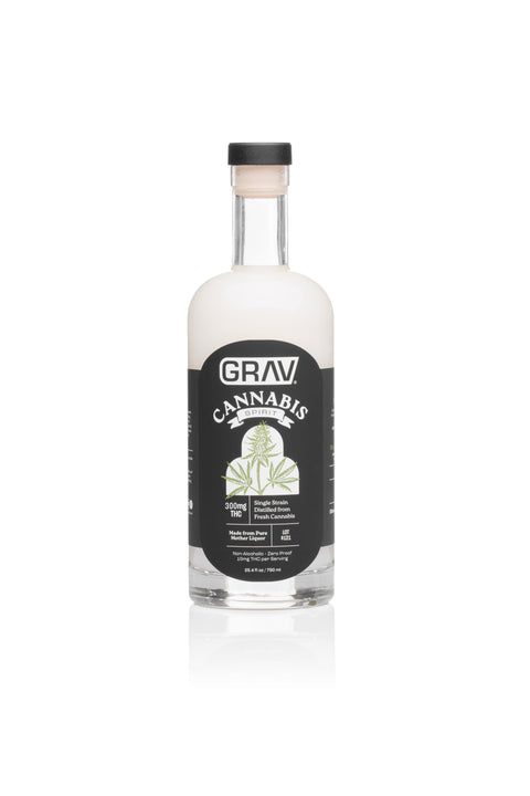 Cannabis Spirit 300mg Natural - 750ml Bottle (THC)