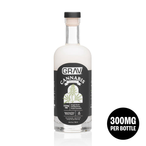 Cannabis Spirit 300mg Natural - 750ml Bottle (THC)