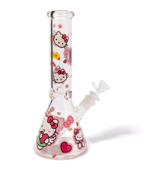 HK Heart Beaker Water Pipe