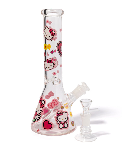 HK Heart Beaker Water Pipe