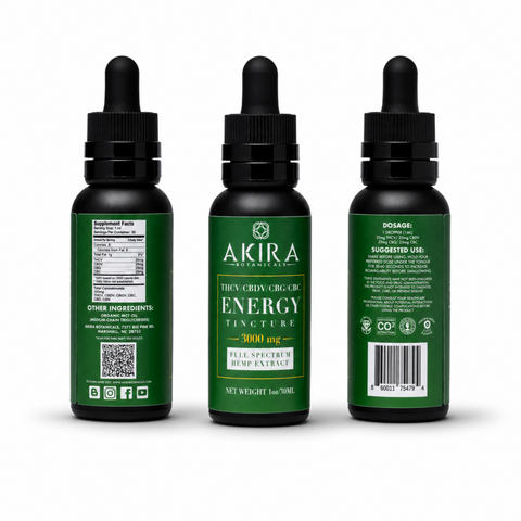 Energy Tincture 3000mg (THCV+CBDV+CBG+CBC)