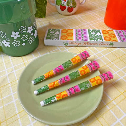 Vintage Blossom Cones