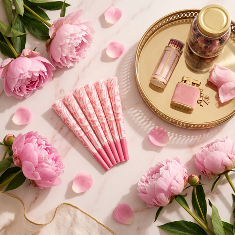 Pink Bow Cones