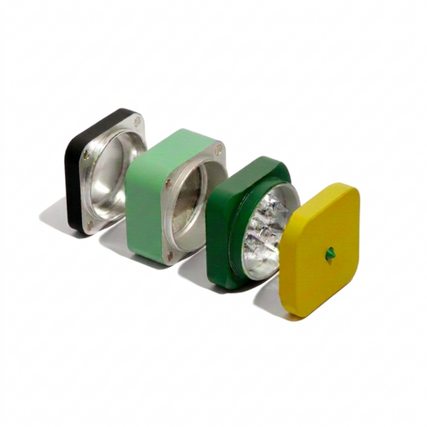 Edie Parker Yellow Multi Grinder Teeth Parts