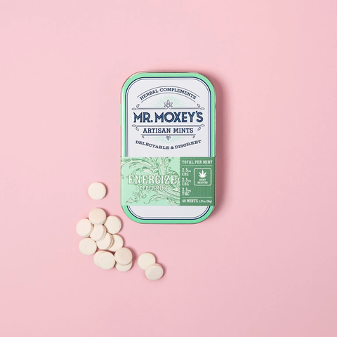 Energize Peppermint Mints (CBC+CBG+THC)