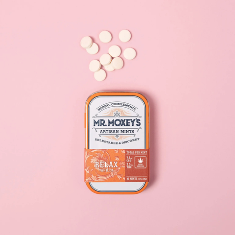 Relax Vanilla Mints (CBD+THC)
