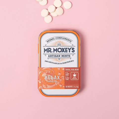 Relax Vanilla Mints (CBD+THC)