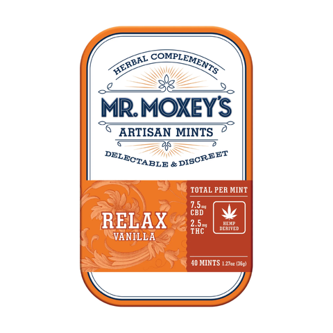 Relax Vanilla Mints (CBD+THC)