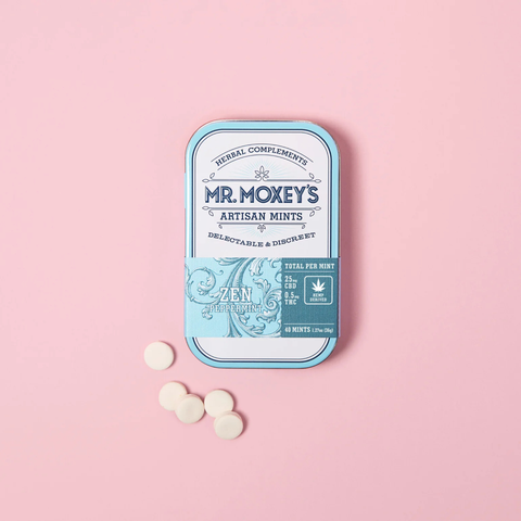 Zen Peppermint Mints (CBD+THC)