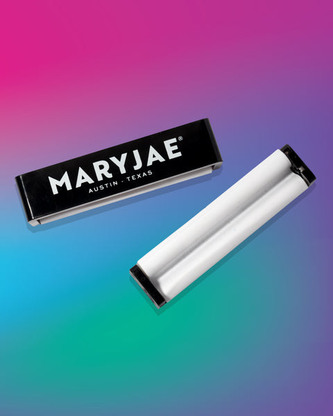 MARYJAE rolling machine on a gradient background