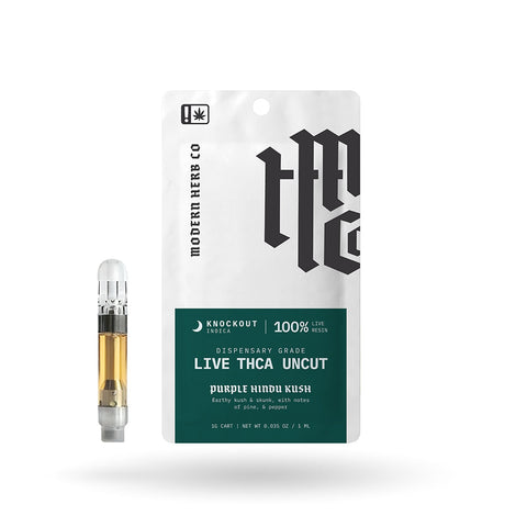 Live Resin Uncut 1g Vape Cartridge (THCA)