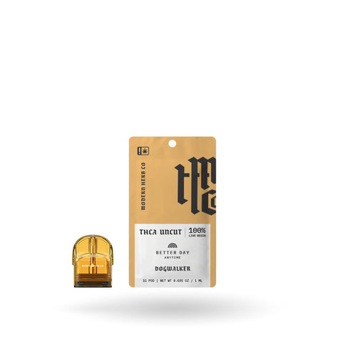 Live Resin Uncut 1g Pod Refill: Dogwalker - Hybrid (THCA)