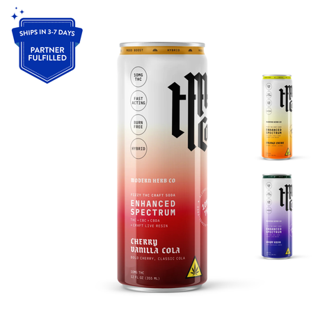 Enhanced Spectrum THC Craft Soda 12oz - 4pk (THC)