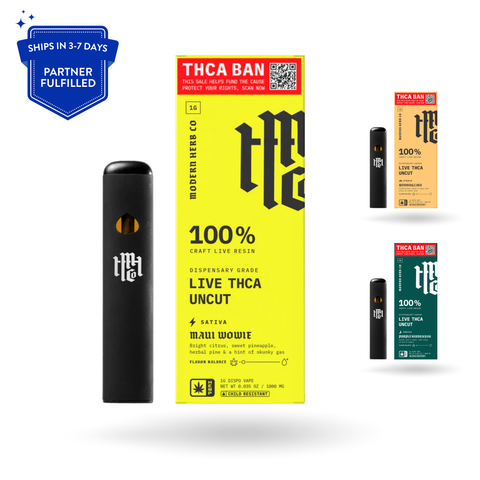 Live Resin Uncut 1g Disposable (THCA)