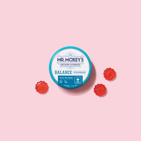 Balance Strawberry 3:1 Gummies (CBG+THC)