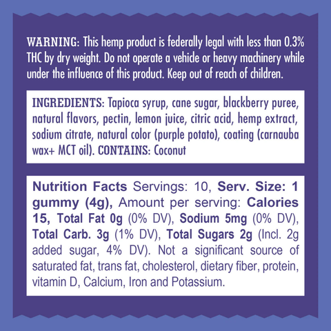 Mr Moxeys Gummies Dream Elderberry