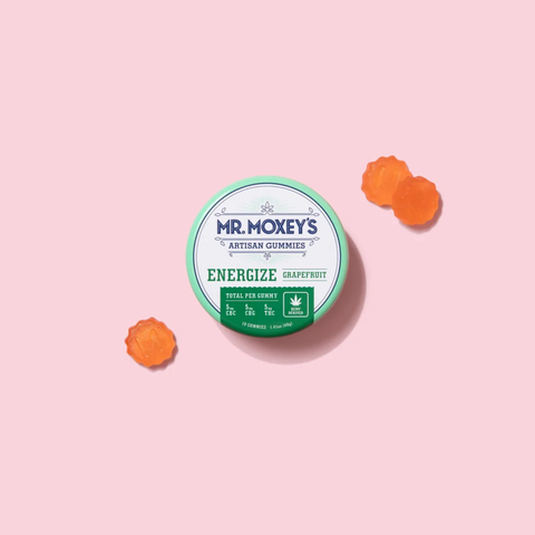 Energize Grapefruit 1:1:1 Gummies (CBC+CBG+THC)