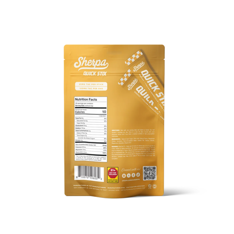 Energy Quick Stix - Italian Limoncello - 6-Count (THC)