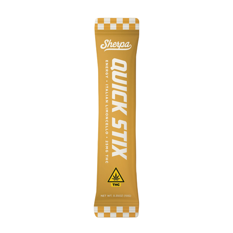Energy Quick Stix - Italian Limoncello - 6-Count (THC)