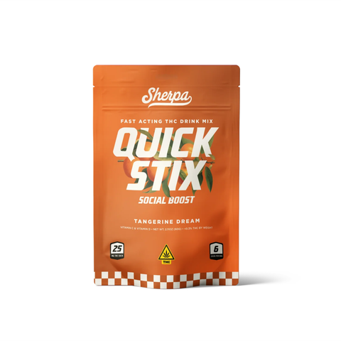 Social Quick Stix - Tangerine Dream - 6-Count (THC)