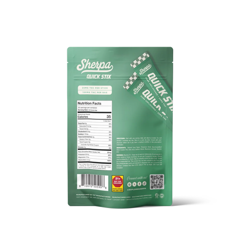 Quick Stix - Pure Unflavored - 6-Count (THC)
