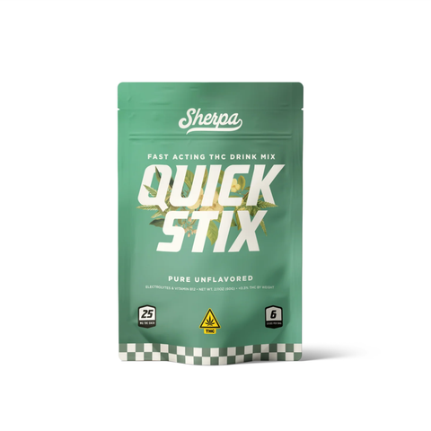 Quick Stix - Pure Unflavored - 6-Count (THC)