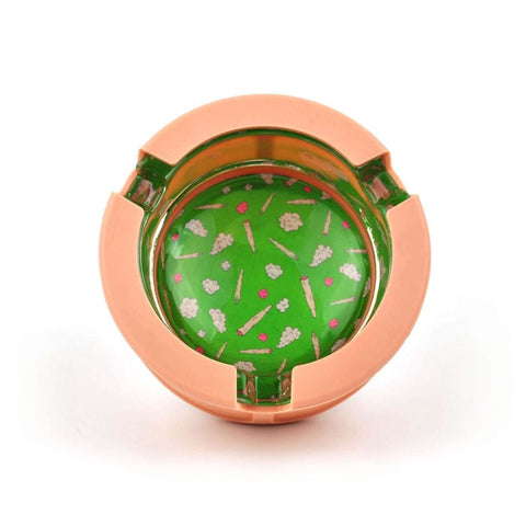 Silicone & Glass Ashtray image 1