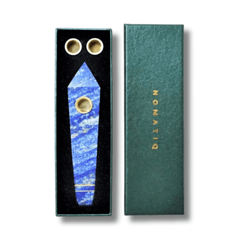 Crystal Pipe - Lapis Lazuli image 0