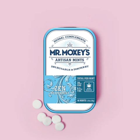 Zen Peppermint Mints (CBD+THC) image 1