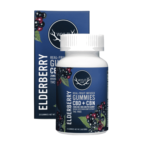Elderberry Fruit-infused Gummies (CBD+CBN) image 0