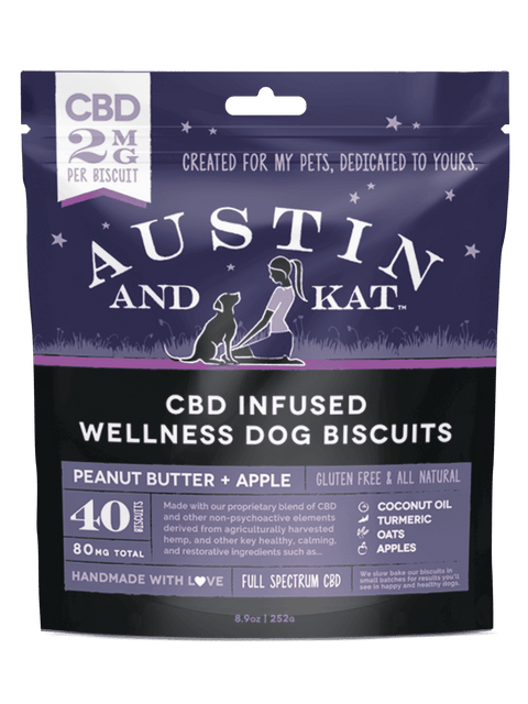 Wellness Pet Biscuits (CBD) - 2.5mg for Small Dogs image